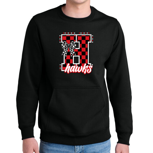 RMS Hawks H - Core Fleece Crewneck Pocket Sweatshirt Thumbnail