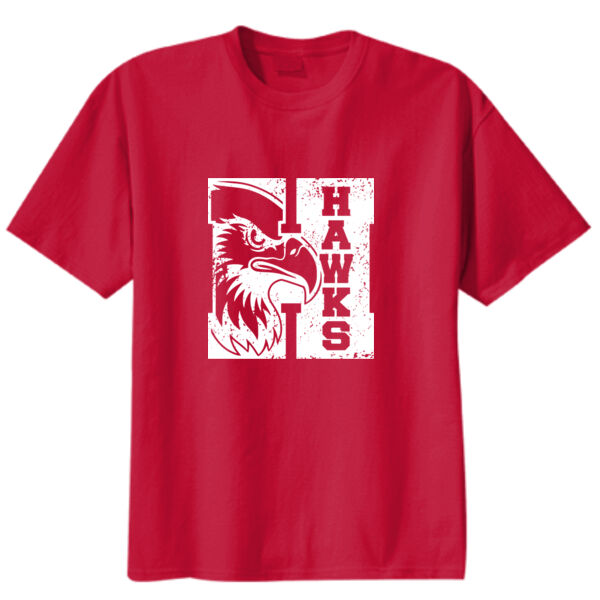 RMS Hawk Head H  - Youth Core Blend Tee Thumbnail