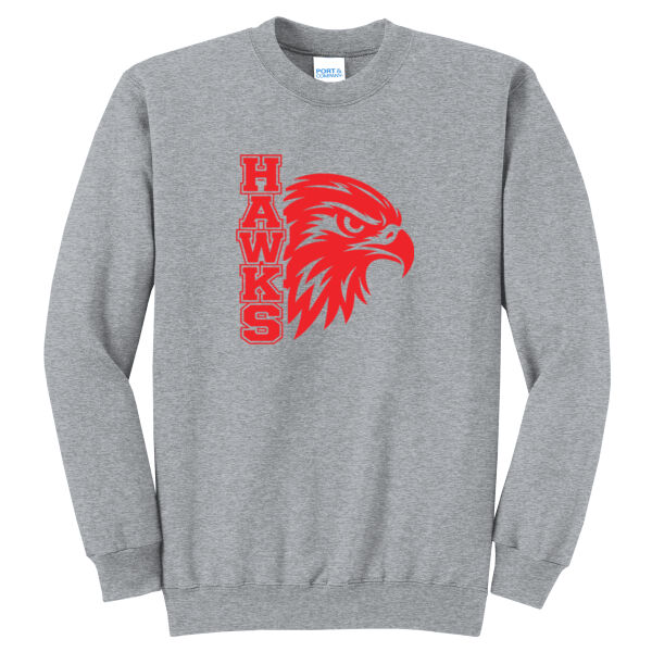 RMS Hawks Head  - Core Fleece Crewneck Sweatshirt Thumbnail